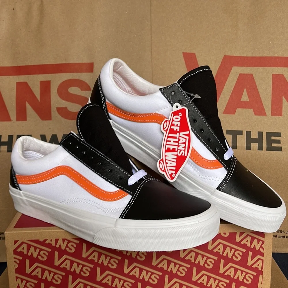 Vans Men’s Old Skool Classic Sport Black/True White Sneakers